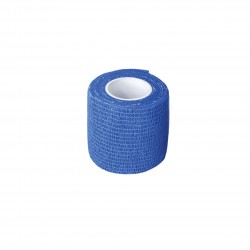 BANDE COHESIVE 5cm x 4,5 Bleue